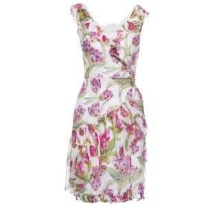 ALANNAH HILL NWT Pink Floral I Tread Lightly Dress